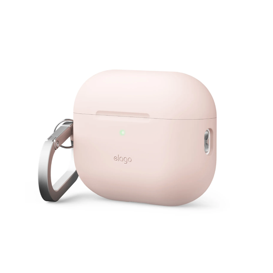 เคสแอร์พอร์ต Elago Airpods Pro 3 Silicone Hang Case Sand Pink