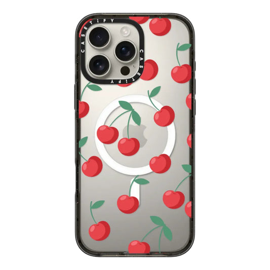 เคส Casetify iPhone 16 Pro Max Impact Case Magsafe Cherrie