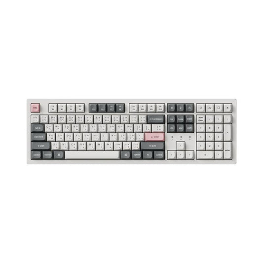 KEYCHRON K10 ZMK NON-BACKLIT SWAPPABLE SILENT BANANA SWITCH - PASTEL RED