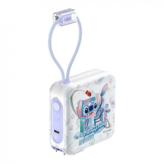 แบตเตอรี่สำรอง Veger Disney(S2)Vpc1502Pd Pro Power Bank 15,000 mAh Stitch