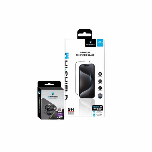 Hishield Box set iPhone 17 Pro Max (DSG+Clear lens)