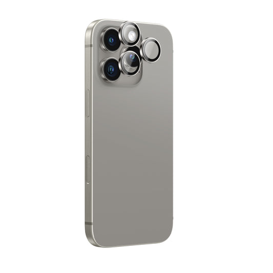 AMAZINGthing กระจกกันรอยเลนส์กล้อง Camera Lens Titanium For iPhone 16 Pro/Pro Max