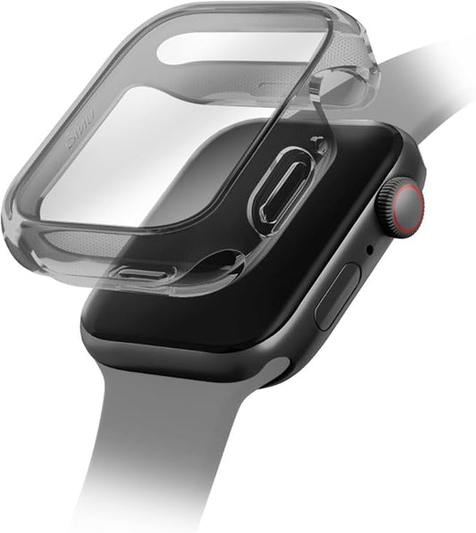เคส Uniq Apple Watch Series 10 (46mm) Hybrid Screen Protection Smoke