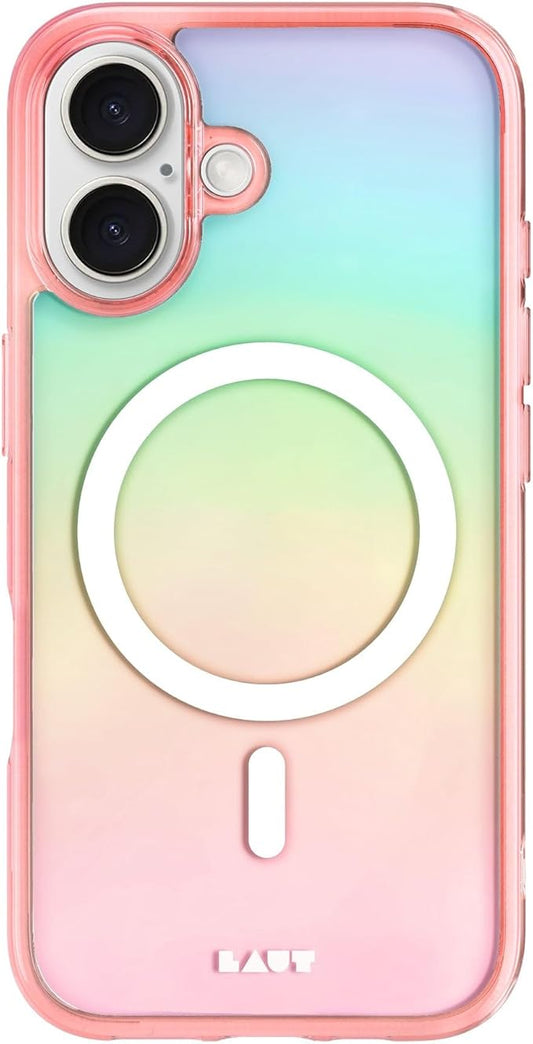 เคส Laut iPhone 16 Holo Pink