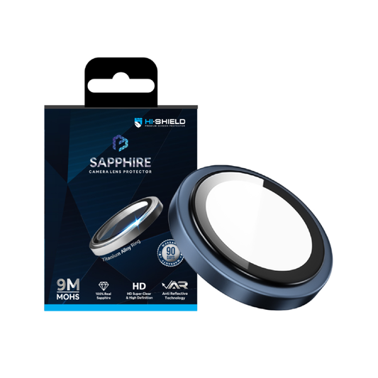 เลนส์ Hishield Sapphire Lens Titanium iPhone 17 Pro and Pro Max Blue