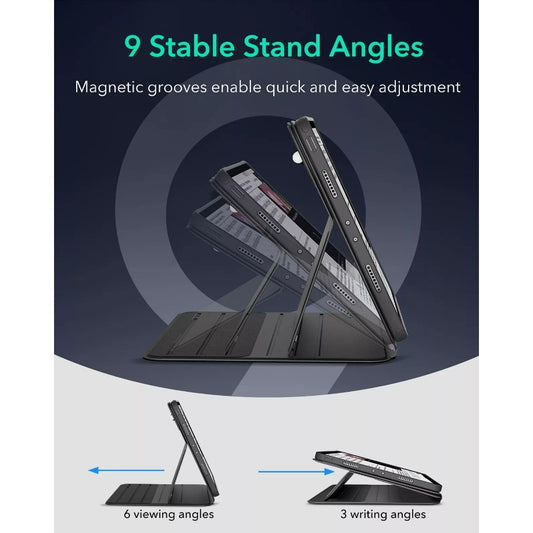 ESR SHIFT MAGNETIC CASE, COMPATIBLE WITH IPAD PRO 11 (5TH GEN) M4 , BLACK