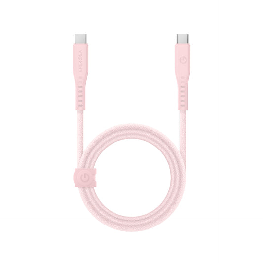 สายชาร์จ Energea USB-C to USB-C 240W with MCT 1.5M PINK