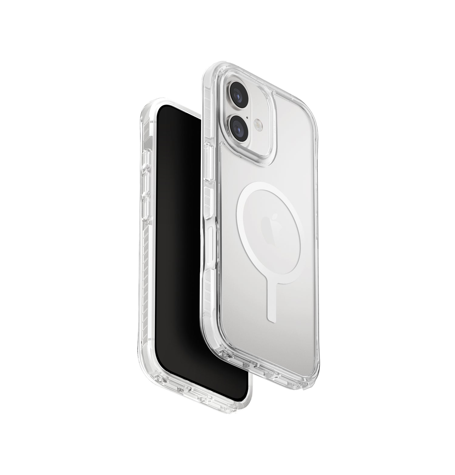 เคส Uniq Hybrid iPhone 17 Magclick Charging Combat Blanc White