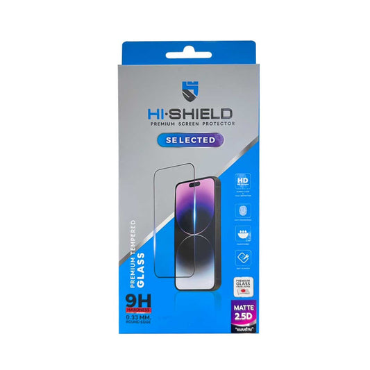 ฟิล์มกระจกกันรอยแบบด้าน Hi-Shield Matt iPhone 15 Pro Max