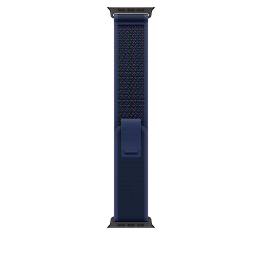 49mm Blue Trail Loop - M/L - Black Titanium Finish