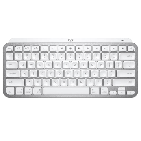 คีย์บอร์ดไร้สาย Logitech Bluetooth Keyboard MX Keys Mini for Mac Pale Grey