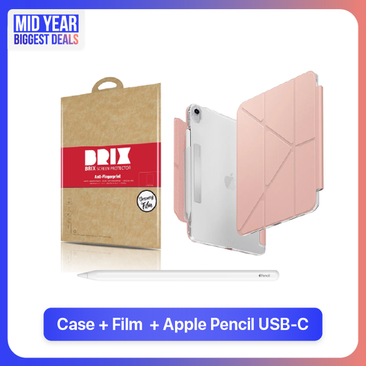 Case+Film+Apple Pencil USB-C สำหรับ iPad 10 Gen / A16
