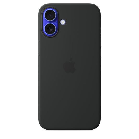 iPhone 16 Plus Silicone Case with MagSafe Black