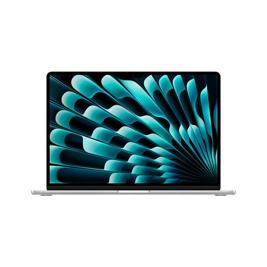 MacBook Air รุ่น 15 นิ้ว: ชิป Apple M5 พร้อม CPU แบบ 10-core และ GPU แบบ 10-core, 512GB SSD - สีเงิน