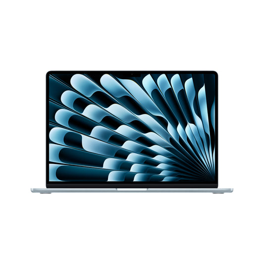 15-inch MacBook Air: Apple M4 chip with 10-core CPU and 10-core GPU, 256GB SSD - Sky Blue