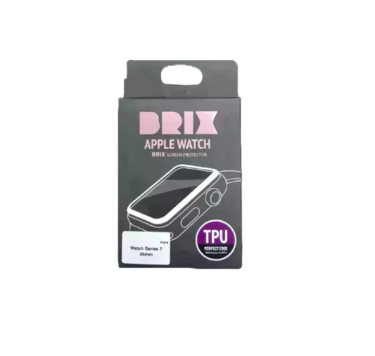 ฟิล์มกันรอย Brix Cueved Fit TPU Apple Watch Series 7/8 45MM