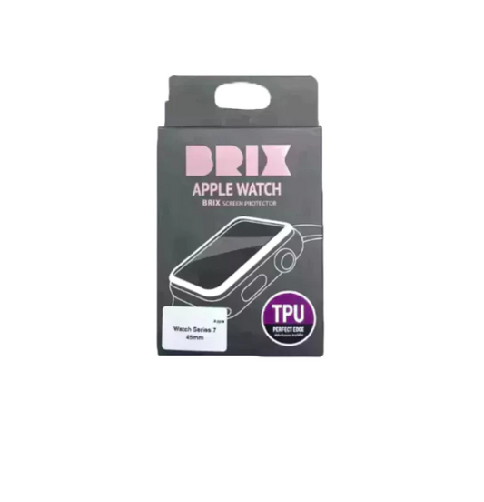 ฟิล์มกันรอย Brix Cueved Fit TPU Apple Watch Series 7/8 41MM