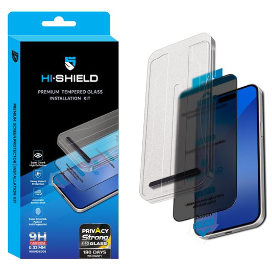 ฟิล์มกันรอย Hishield Selected รุ่น 2.5D Privacy iPhone 16 Pro Max