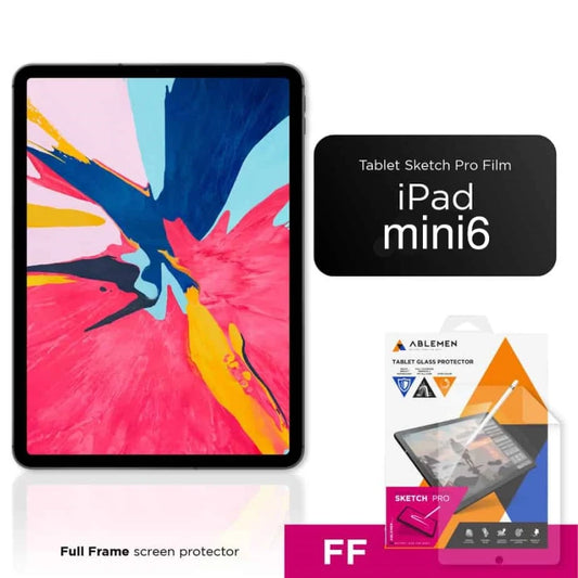 ฟิล์มกระจกผิวกระดาษ Ablemen Sketch Pro iPad Mini 6/7 รุ่น 8.3 นิ้ว
