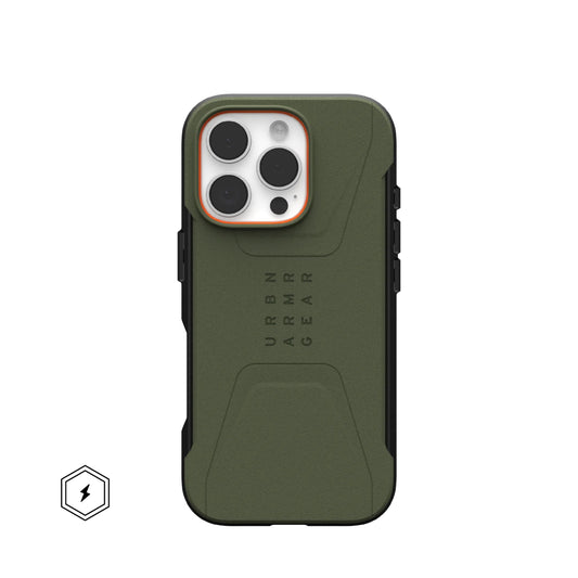 เคส UAG Civilian Magsafe Case iPhone 16 Pro Max Olive Drab