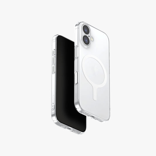 เคส Uniq iPhone 17 Magclick Charging Airsuit Glossy Clear White