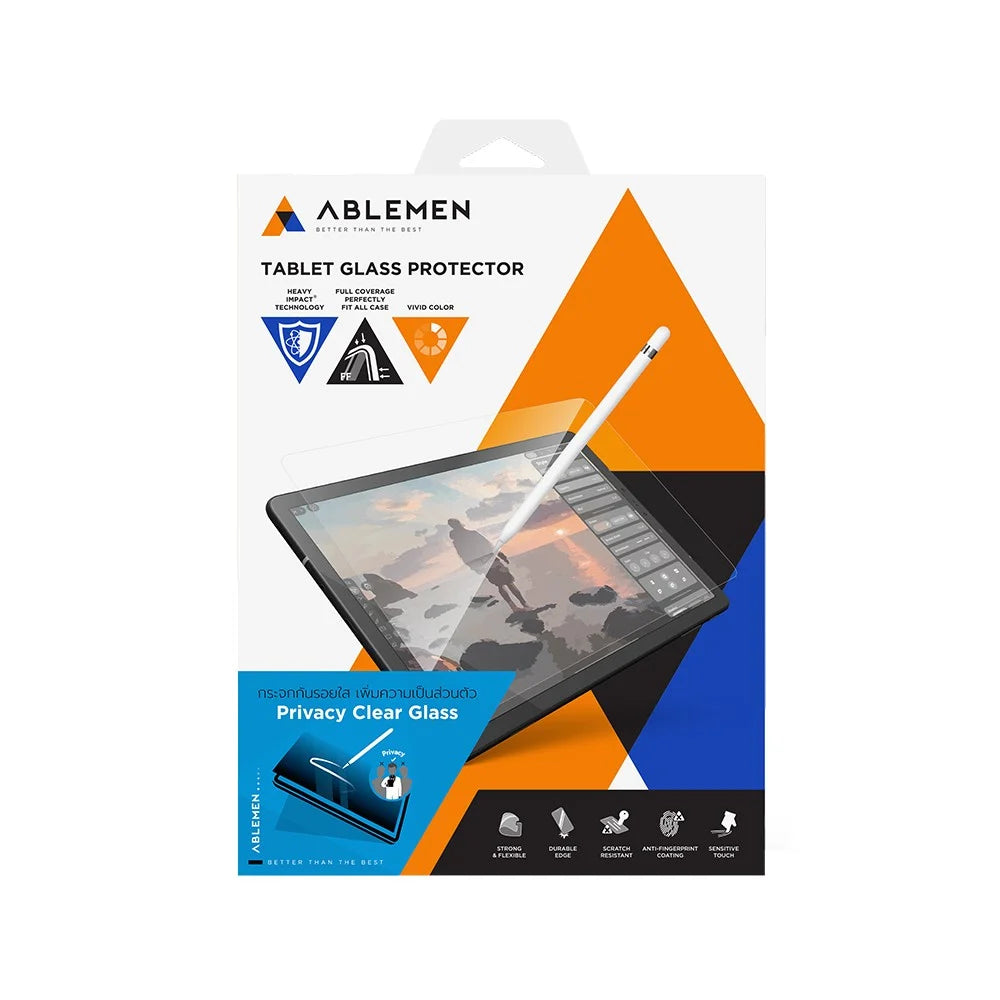 ฟิล์มกันรอย Ablemen Privacy Glass Flim iPad Air 11" M2 (2024)