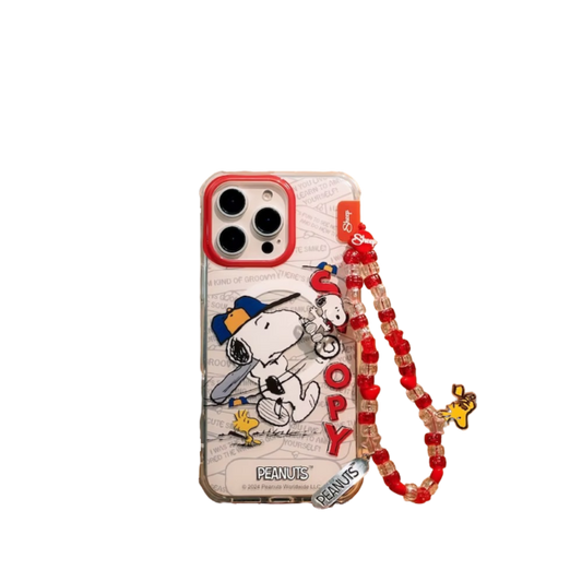เคส AppleSheep iPhone 17 Magsafe - Snoopy Baseball