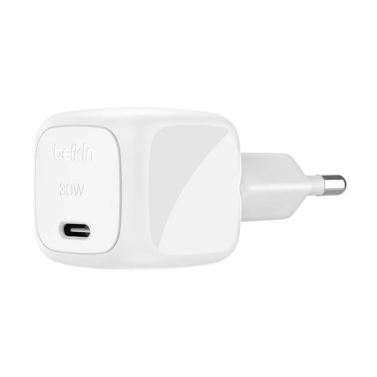 อะแดปเตอร์ Belkin Wall USB Charger 1 USB-C (PD30W) White (WCA008thWH)