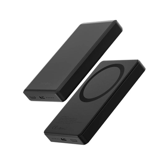 แบตเตอรี่สำรอง Energea Alupac Air 10,000mAh Ultra Light Aluminium Magsafe Compatible Power Bank Gunmetal