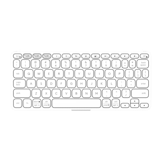 คีย์บอร์ดไร้สาย Logitech Keys To Go 2 Pale Grey