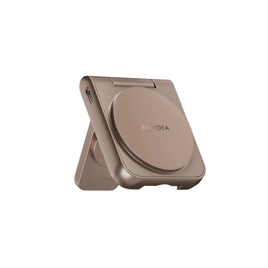 แท่นชาร์จไร้สาย Energea MagDuo 2-in-1 Foldable Qi2 Magnetic Fast Wireless Charger Gold