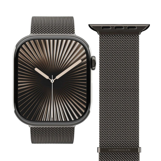 Vonmaehlen Milanese Loop 2 สายสำหรับ Apple Watch - Granite Gray (40/41/42mm)