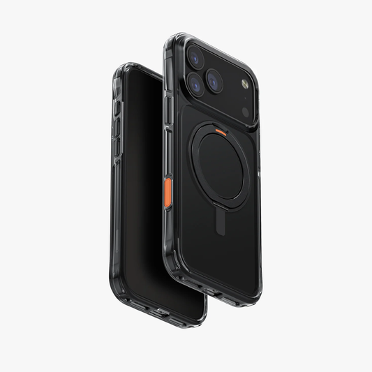 เคสไอโฟน Uniq Hybrid Case For iPhone 17 Pro Max Magclick Swivix With Kickstand - Black