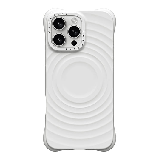 เคส Casetify The Ripple Case iPhone 16 Pro Max White
