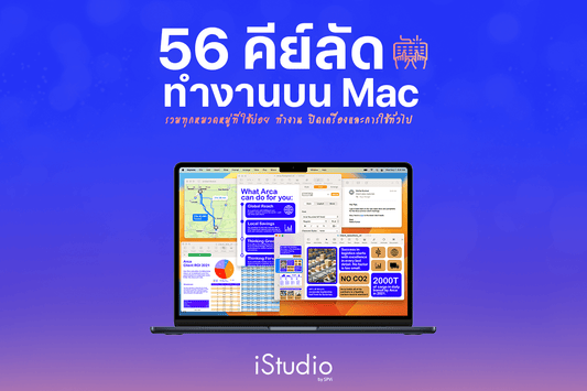 รวมปุ่มคีย์ลัดบน MacBook ที่ควรรู้ ใช้งานบ่อย ทำงานได้เร็วขึ้น