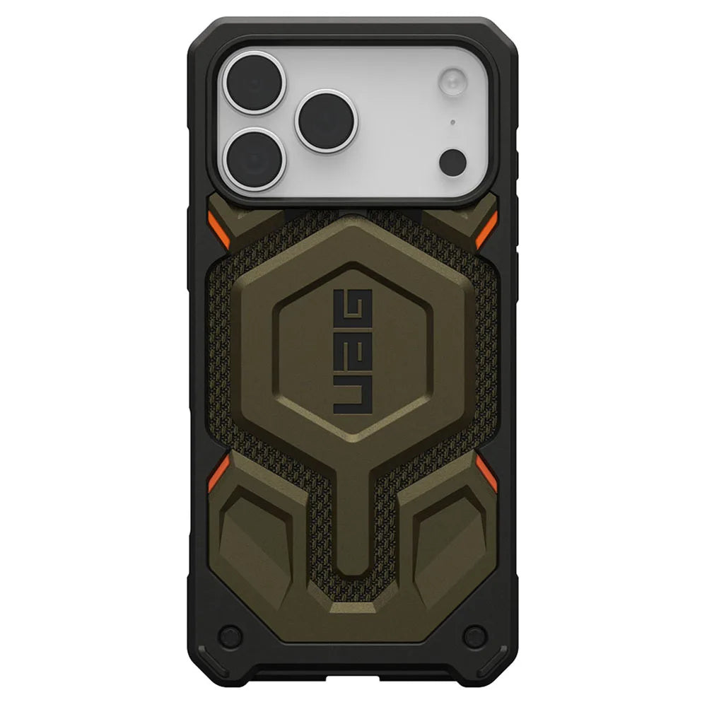 เคสไอโฟน UAG Monarch Case For iPhone 17 Pro Max - Kevlar Element Green