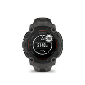 Garmin Instinct E - สมาร์ทวอทช์ระบบ GPS สุดแกร่งเพื่อการผจญภัย - Black with Charcoal 45mm