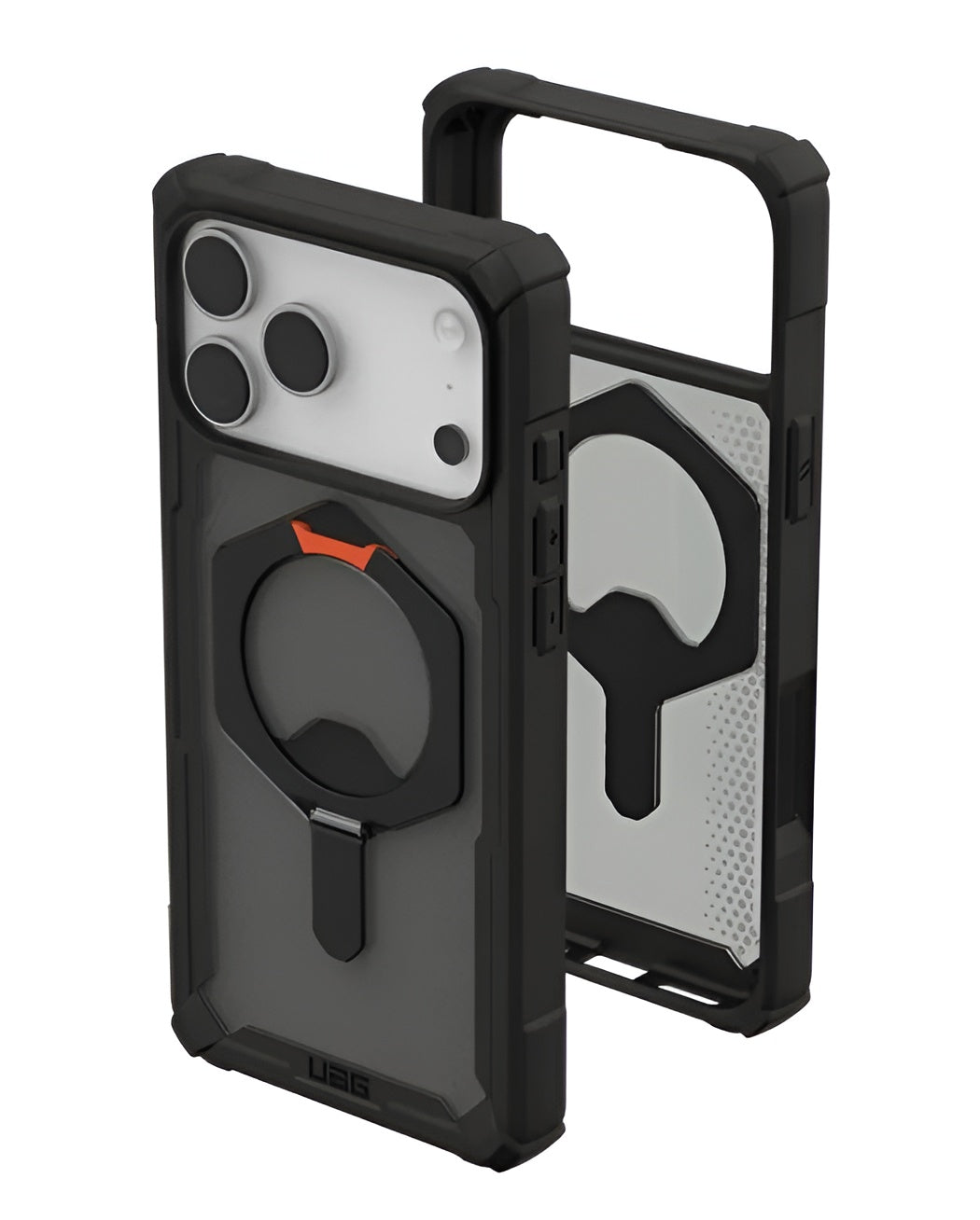 เคสไอโฟน UAG Plasma XTE  iPhone 17 Pro Max - Black Pop Orange