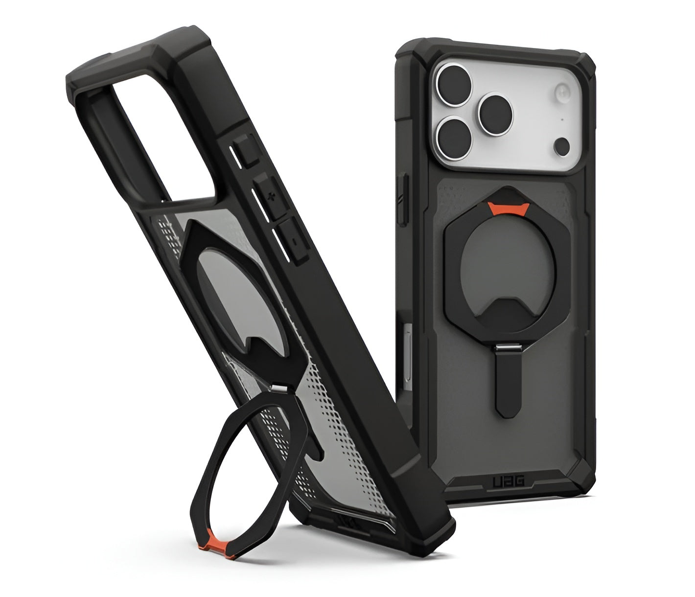 เคสไอโฟน UAG Plasma XTE  iPhone 17 Pro Max - Black Pop Orange