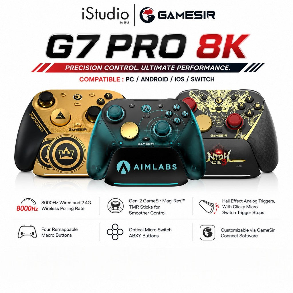 GameSir G7 Pro 8k PC - Controller Aimlabs