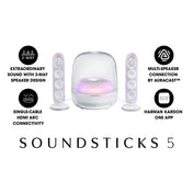 HARMAN KARDON SOUNDSTICKS 5 - WHITE