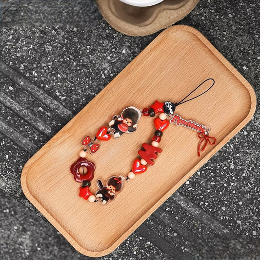 APPLESHEEP PHONE CHARM-(MONCHHICHI)