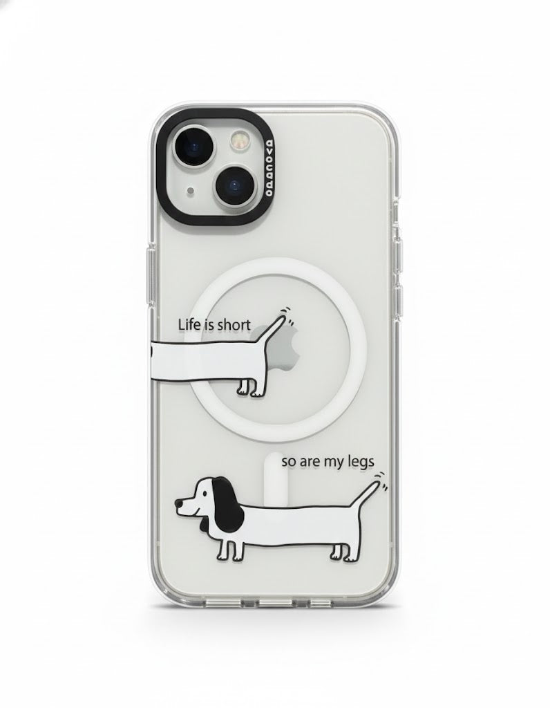 เคสไอโฟน Avocado For iPhone 13/14 Life Is Too ShortCrystal Clear