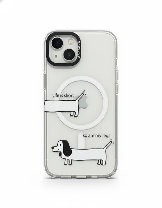 เคสไอโฟน Avocado For iPhone 13/14 Life Is Too ShortCrystal Clear