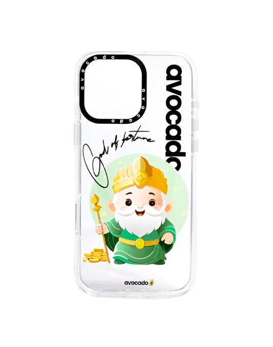 เคสไอโฟน Avocado For iPhone 15 God Of Fortune Crystal Clear