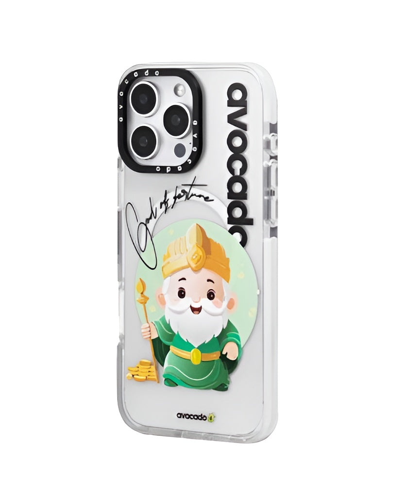 เคสไอโฟน Avocado For iPhone 15 God Of Fortune Crystal Clear