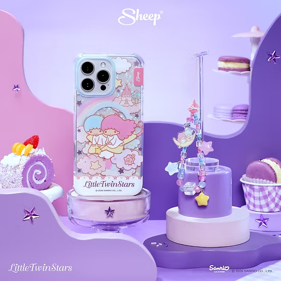 APPLESHEEP PHONE CHARM - LITTLE TWIN STARS