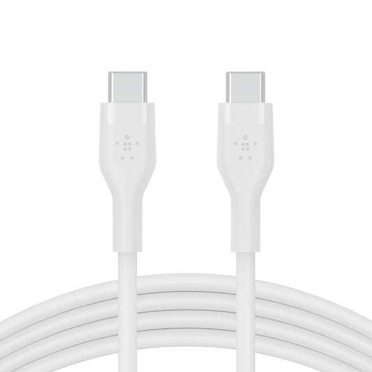 สายชาร์จ Belkin Boost Charge DuraFlex Silicone USB C to USB C 1M White