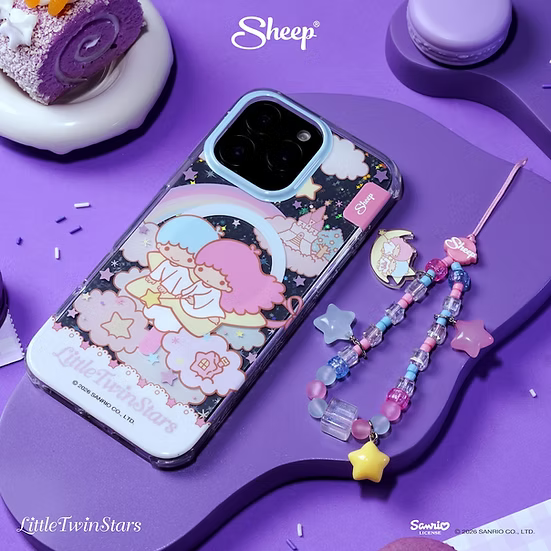 APPLESHEEP PHONE CHARM - LITTLE TWIN STARS