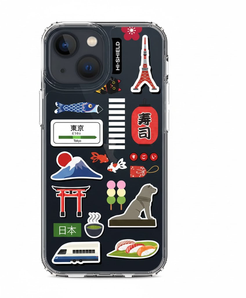 เคสไอโฟน HiShield Case For iPhone 13 Crystal Stylish Japanese2 McIp13C01S178